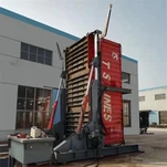 लोडिंग के लिए 20 फीट हाइड्रोलिक कंटेनर टिल्टर